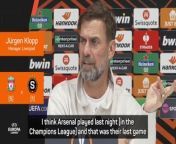 Jurgen Klopp highlights the breaks some of his rivals have as the Reds compete for three more titles