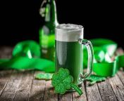 St. Patrick&#39;s Day &#60;br/&#62;by the Numbers.&#60;br/&#62;Everyone can be &#60;br/&#62;Irish for a day on March 17.&#60;br/&#62;In the U.S., St. Patrick&#39;s Day &#60;br/&#62;has evolved into a reason to &#60;br/&#62;celebrate your Irish heritage.&#60;br/&#62;On average, 13 million pints of Guinness &#60;br/&#62;are served on March 17.&#60;br/&#62;Chicago has a famous tradition &#60;br/&#62;of dyeing its river green.&#60;br/&#62;The tradition started in 1942,&#60;br/&#62;and takes 40 pounds of dye.&#60;br/&#62;Boston is a great place to &#60;br/&#62;celebrate with its annual parade.&#60;br/&#62;It is the most Irish city in the U.S., &#60;br/&#62;with 20.4% of its citizens are of Irish ancestry.&#60;br/&#62;79% of celebrators plan to wear green.