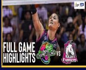 PVL Game Highlights: Akari whips Nxled, gets back on track from track monowar war