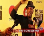 Ne-Yo before the 2012 MTV Video Music Awards to talk about who he wants to win, his love for Carly Rae Jepsen&#39;s &#92;