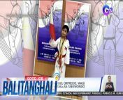 Good job ang 5-year-old Taekwondo jin na si John Gabriel Orprecio!&#60;br/&#62;&#60;br/&#62;&#60;br/&#62;Balitanghali is the daily noontime newscast of GTV anchored by Raffy Tima and Connie Sison. It airs Mondays to Fridays at 10:30 AM (PHL Time). For more videos from Balitanghali, visit http://www.gmanews.tv/balitanghali.&#60;br/&#62;&#60;br/&#62;#GMAIntegratedNews #KapusoStream&#60;br/&#62;&#60;br/&#62;Breaking news and stories from the Philippines and abroad:&#60;br/&#62;GMA Integrated News Portal: http://www.gmanews.tv&#60;br/&#62;Facebook: http://www.facebook.com/gmanews&#60;br/&#62;TikTok: https://www.tiktok.com/@gmanews&#60;br/&#62;Twitter: http://www.twitter.com/gmanews&#60;br/&#62;Instagram: http://www.instagram.com/gmanews&#60;br/&#62;&#60;br/&#62;GMA Network Kapuso programs on GMA Pinoy TV: https://gmapinoytv.com/subscribe