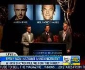 Emmy ceremony will be hosted by Neil Patrick Harris.