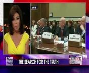 Judge Jeanine Pirro delivered an impassioned Opening Statement on last night&#39;s &#39;Justice.&#39; She not only called for the resignation of Attorney General Eric Holder, but that he face charges for recent press scandals as well as Operation Fast and Furious.