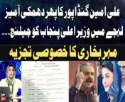 CM Ali Amin once again challenged CM Punjab Maryam in threatening tone - Meher Bukhari's Analysis from mp3 ya ali song from