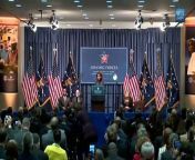 The First Lady delivers remarks at a National Symposium on Veterans&#39; Employment in Construction, hosted at the US Department of Labor.