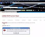 http://LongPathTool.com&#60;br/&#62;&#60;br/&#62;Long Path Tool can fix long path errors:&#60;br/&#62;&#60;br/&#62;Path is too long&#60;br/&#62;Path too long&#60;br/&#62;Path too long - aborting (error code 80/1)&#60;br/&#62;0x80010135 Path too long&#60;br/&#62;Error cannot delete file: cannot read from source file or disk&#60;br/&#62;Cannot delete file: Access is denied&#60;br/&#62;There has been a sharing violation.&#60;br/&#62;Cannot delete file or folder The file name you specified is not valid or too long. Specify a different file name.&#60;br/&#62;The source or destination file may be in use.&#60;br/&#62;The file is in use by another program or user.&#60;br/&#62;Error Deleting File or Folder&#60;br/&#62;Cannot delete file path too long&#60;br/&#62;Filename&#39;s too long&#60;br/&#62;File name is too long to delete&#60;br/&#62;File path too long&#60;br/&#62;Path too deep.&#60;br/&#62;Error 1320. The specified path is too long&#60;br/&#62;Cannot delete file: &#92;
