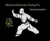 Kung Fu performed by matchstick men. Watch as they kick and punch the hell out of each other and use all manner of weapons to defeat each other. Machine guns, staffs, swords, knives etc.