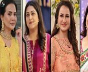 Top 5 Most Talented Senior Actresses In Pakistani Dramas 2024 - ARY DIGITAL -HUM TV-MR NOMAN ALEEM from saima movie sholay and jhoomar