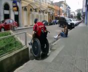 Even with accessible sidewalks, it&#39;s not easy to get around in parts of most cities.