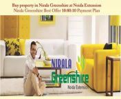 The Nirala Group has designed these residences keeping in mind all the requirements of the clients. This group has always provided some of the world-class projects to the customers. The top IT companies are located near to these apartments which are designed as per the various necessities of the clients. These residences have a green environment which ensures a healthy living for the clients. This greenery is offered at the most affordable prices to the customers. The smooth connectivity makes these residences the preferred choice of the clients.Contact us :91-9560090095&#60;br/&#62;Visit : http://www.niralagreenshire.org.in/&#60;br/&#62;http://www.niralaprojects.in/nirala-greenshire.html&#60;br/&#62;