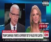 CNN’s Anderson Cooper had an extended grill session with Donald Trump‘s campaign manager on James Comey‘s new letter to Congress, and…it was quite a doozy.
