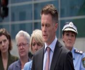 NSW premier Chris Minns has spoken at bondi junction after returning from a planned holiday in Japan. He praised the heroism of people who helped others and confronted the attacker.