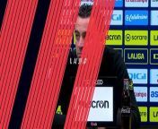 Barcelona head coach Xavi speaks after their 1-0 win over Cadiz in LaLiga on Saturday.