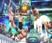 WrestleMania 40 NIGHT 1 WINNERS & HIGHLIGHTS! Rock And Roman Vs Cody And Seth - WWE WrestleMania 40 from adnan muhamad on stage