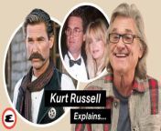 We sat down with actor Kurt Russell and asked him to explain a few things—from what it was like working with his son Wyatt Russell in &#92;