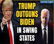 A recent poll suggests that Donald Trump holds a lead over Joe Biden in six of the seven swing states, with margins ranging from 2 to 8 percentage points. Negative perceptions of Biden&#39;s performance outweigh positive ones in several states, while Trump is seen as a better fit for the presidential role, particularly regarding mental and physical health.&#60;br/&#62; &#60;br/&#62;#DonaldTrump #JoeBiden #BidenvsTrump #Trump #USelections #PresidentialElections2024 #USelections2024 #Biden2024 #Trump2024 #Worldnews #Oneindia #Oneindianews &#60;br/&#62;~PR.152~ED.102~GR.122~HT.96~