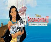 Pocahontas II: Journey to a New World is a 1998 American direct-to-video animated musical adventure film and the sequel to the 1995 Disney film Pocahontas. While the first film dealt with her meeting with John Smith and the arrival of the British settlers in Jamestown, the sequel focuses on Pocahontas&#39;s journey to England with John Rolfe to negotiate for peace between the two nations, although her death is omitted from the film&#39;s ending.