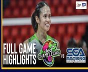 PVL Game Highlights: Nxled keeps campaign alive with sweep of Strong Group from sandy toder alive