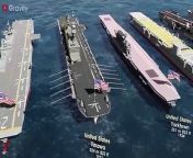Aircraft Carrier Size Comparison - War Vehicle from cirrus aircraft
