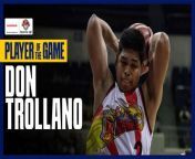 PBA Player of the Game Highlights: Don Trollano delivers down the stretch for San Miguel vs. Ginebra from don dono doononono