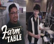 Aired (April 14, 2024): Being a former barista in the UK, Josh Ford tries his hand at making his own coffee again using a hand-pull coffee machine!&#60;br/&#62;&#60;br/&#62;Join our exciting food exploration and learn the process of food preparation with Chef JR Royol. Catch &#39;Farm to Table&#39; every Sunday on GTV.