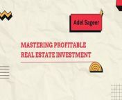 Discover the proven strategies and insider techniques for profitable real estate investing with Adel Sageer. From analyzing market trends to optimizing rental income, this guide covers everything you need to know to succeed in the property market.