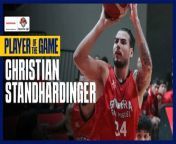 PBA Player of the Game Highlights: Christian Standhardinger carries Ginebra against Blackwater from thai christian artists