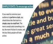 011 The Power of fonts to influence your readers from ivona reader