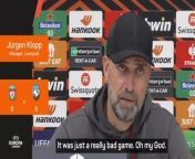 Reds boss Jurgen Klopp said his team lost their tactical discipline in a shock 3-0 home defeat to Atalanta