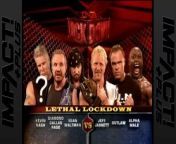 TNA Lockdown 2005 - Team Nash vs Team Jarrett (Lethal Lockdown Match) from baraem tv 2005