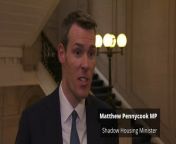 Shadow Housing Minister Matthew Pennycook says the government&#39;s plans to clampdown on the distribution of sick notes from GPs fails to “meet the scale of the challenge”.&#60;br/&#62; Report by Ajagbef. Like us on Facebook at http://www.facebook.com/itn and follow us on Twitter at http://twitter.com/itn
