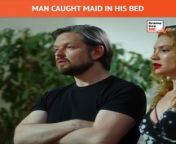 Man caught maid in his Bed from bangla movie hot bed navelumer