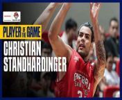 PBA Player of the Game Highlights: Christian Standhardinger drops double-double in Ginebra's thrilling win over TNT from saxy video player kothay by