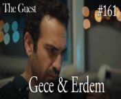 &#60;br/&#62;Gece &amp; Erdem #161&#60;br/&#62;&#60;br/&#62;Escaping from her past, Gece&#39;s new life begins after she tries to finish the old one. When she opens her eyes in the hospital, she turns this into an opportunity and makes the doctors believe that she has lost her memory.&#60;br/&#62;&#60;br/&#62;Erdem, a successful policeman, takes pity on this poor unidentified girl and offers her to stay at his house with his family until she remembers who she is. At night, although she does not want to go to the house of a man she does not know, she accepts this offer to escape from her past, which is coming after her, and suddenly finds herself in a house with 3 children.&#60;br/&#62;&#60;br/&#62;CAST: Hazal Kaya,Buğra Gülsoy, Ozan Dolunay, Selen Öztürk, Bülent Şakrak, Nezaket Erden, Berk Yaygın, Salih Demir Ural, Zeyno Asya Orçin, Emir Kaan Özkan&#60;br/&#62;&#60;br/&#62;CREDITS&#60;br/&#62;PRODUCTION: MEDYAPIM&#60;br/&#62;PRODUCER: FATIH AKSOY&#60;br/&#62;DIRECTOR: ARDA SARIGUN&#60;br/&#62;SCREENPLAY ADAPTATION: ÖZGE ARAS&#60;br/&#62;