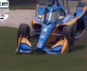 Indycar 2024 Barber FP2 Simpson Wild Ride from airborne fnf vocals