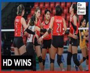 Cignal ends PVL 2024 with a win&#60;br/&#62;&#60;br/&#62;The Cignal HD Spikers finished their Premier Volleyball League (PVL) 2024 All-Filipino Conference with a dominating sweep against Capital 1, 25-19, 25-17, 25-20, at the PhilSports Arena in Pasig City on Saturday, April 27.&#60;br/&#62;&#60;br/&#62;Team captain Ces Molina scored 12 points against Capital 1 and admitted that as a team they fell short and they have to return stronger next season. &#60;br/&#62;&#60;br/&#62;Cignal finished the conference with a 7-4 win-loss card, while Capital 1 only had one win in its column with 1-10.&#60;br/&#62;&#60;br/&#62;Video by Nicole Anne D.G. Bugauisan&#60;br/&#62;&#60;br/&#62;Subscribe to The Manila Times Channel - https://tmt.ph/YTSubscribe&#60;br/&#62; &#60;br/&#62;Visit our website at https://www.manilatimes.net&#60;br/&#62; &#60;br/&#62; &#60;br/&#62;Follow us: &#60;br/&#62;Facebook - https://tmt.ph/facebook&#60;br/&#62; &#60;br/&#62;Instagram - https://tmt.ph/instagram&#60;br/&#62; &#60;br/&#62;Twitter - https://tmt.ph/twitter&#60;br/&#62; &#60;br/&#62;DailyMotion - https://tmt.ph/dailymotion&#60;br/&#62; &#60;br/&#62; &#60;br/&#62;Subscribe to our Digital Edition - https://tmt.ph/digital&#60;br/&#62; &#60;br/&#62; &#60;br/&#62;Check out our Podcasts: &#60;br/&#62;Spotify - https://tmt.ph/spotify&#60;br/&#62; &#60;br/&#62;Apple Podcasts - https://tmt.ph/applepodcasts&#60;br/&#62; &#60;br/&#62;Amazon Music - https://tmt.ph/amazonmusic&#60;br/&#62; &#60;br/&#62;Deezer: https://tmt.ph/deezer&#60;br/&#62;&#60;br/&#62;Tune In: https://tmt.ph/tunein&#60;br/&#62;&#60;br/&#62;#themanilatimes &#60;br/&#62;#philippines&#60;br/&#62;#volleyball &#60;br/&#62;#sports