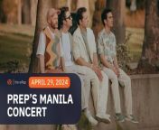 PREP returns to Manila for a one-night concert on Tuesday, May 7, at the Filinvest Tent in Alabang, Muntinlupa City. &#60;br/&#62;&#60;br/&#62;Full story: https://www.rappler.com/entertainment/music/things-to-know-prep-concert-manila-2024/