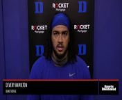 Duke offensive tackle Devery Hamilton explained what the team did right to rush for 300 yards against Syracuse and how it needs to continue improving during the team&#39;s week off after a step backward against NC State.