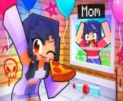 HOME ALONE without my MOM in Minecraft! from mom san tisma