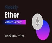 What was the closing price of Ether (ETH) last week? What was your Market Cap and Volume?&#60;br/&#62;Where can I find a weekly Ether (ETH) report?&#60;br/&#62;&#60;br/&#62;*Join BINANCE and get 20% OFF (EXCLUSIVE!) on trading fees forever! Sign up here: &#60;br/&#62;https://accounts.binance.com/register?ref=EV0UQQ7Z (or use the code EV0UQQ7Z)&#60;br/&#62;&#60;br/&#62;Week #16 - 04.14 to 04.21 ETHER (ETH) Weekly Report&#60;br/&#62;A weekly report on Ether/Ethereum (ETH), with market closing price, market capitalization, volume and dominance.&#60;br/&#62;#cryptocurrency #ether #ethreport #report #summary #marketupdate #financialeducation #educational #cryptocommunity &#60;br/&#62;&#60;br/&#62;*For the best experience, make sure you are watching in High Definition (HD) quality.&#60;br/&#62;&#60;br/&#62;Asset(s): ETH&#60;br/&#62;Interval: 1-Day (closed price)&#60;br/&#62;Currency: USD&#60;br/&#62;&#60;br/&#62;Soundtrack by Ben Fox - Here for a Good Time&#60;br/&#62;&#60;br/&#62; JOIN our groups to receive daily crypto market updates for FREE! Check out our links in the &#92;