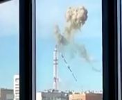 Moment Kharkiv TV tower collapses after airstrikeReuters