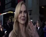 Nicole Kidman admitted the AFI life achievement award was &#39;a little overwhelming&#39;.Source: PA