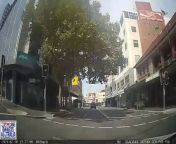 Dashcam footage of a skateboarder hit by car on Crown Street.&#60;br/&#62;Video via Dash Cam Owners Australia