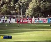 BFNL: Eaglehawk's Darcy Richards goals from the boundary line against Strathfieldsaye from www knee line video