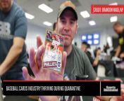 The internet along with a desire to have a new form of entertainment have helped the baseball card industry despite a game in 2020 not having been played as of yet. Some do it for a hobby, others for a chance to make money, but whatever the case the card industry is booming.