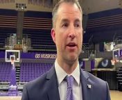Huskies basketball coach shares his thoughts on why he decided to leave Utah State for UW.