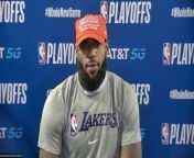 LeBron James On The Message On The Lakers' Hats from bukete hat rekhe