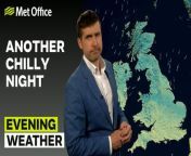 Chilly night once again, with a touch of frost – This is the Met Office UK Weather forecast for the evening of 25/04/24. Bringing you today’s weather forecast is Alex Burkill.