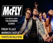 They willparty with a spectacular outdoor concert this summer in thestunning grounds of the iconic venue on Friday, July 19.&#60;br/&#62;BUY TICKETS: Tickets are now on sale visit https://premier.ticketek.co.uk/shows/show.aspx?sh=MCWAR24&#60;br/&#62;Expect all the hits such as number ones 5 Colours in Her Hair, Obviously, All About You, I&#39;ll Be OK,Don&#39;t Stop Me Now, Star Girl and Baby&#39;s Coming Back.&#60;br/&#62;Special guests are Worried About Ray and Goodbye Mr A hitmakers The Hoosiers and Elvana, the world&#39;s finest Elvis fronted tribute to Nirvana.&#60;br/&#62;