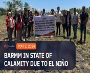 Bangsamoro Region in Muslim Mindanao declares a state of calamity due to the devastating effects of the prolonged dry spell on farm lands in the region.&#60;br/&#62;&#60;br/&#62;Full story: https://www.rappler.com/nation/mindanao/barmm-declares-state-calamity-due-effects-el-nino-may-2024/&#60;br/&#62;